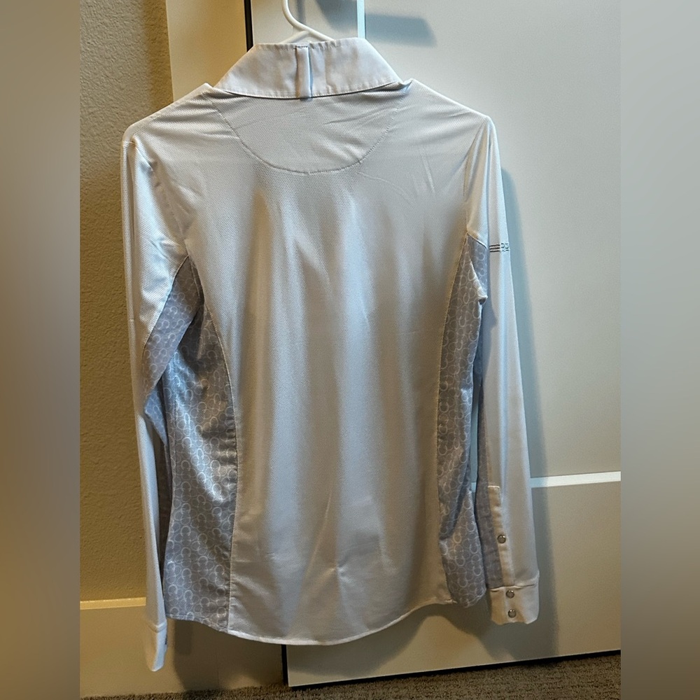 ROMFH Chill Factor long Sleeve Horse Show shirt Hunter / Jumper NWOT - Picture 3 of 5